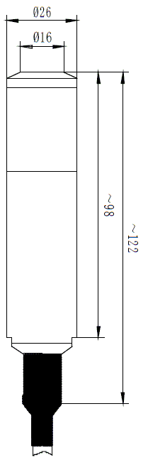 HR8000/K/RK智能液位变送器结构尺寸